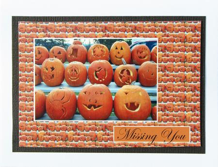 Halloween Card Front by Nancy Boatwright