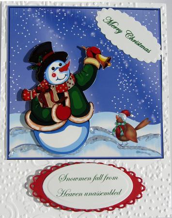 Ring the Bell Snowman by Nancy Boatwright