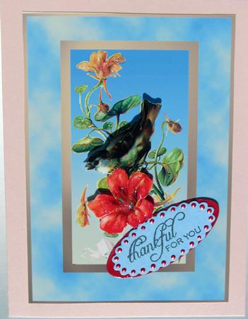 Nasturtium Morning by Nancy Boatwright