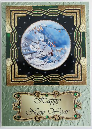 Winter Morning Large Fancy Christmas Topper 3 by Nancy Boatwright