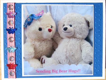 Hugging Bears Bottom Stacker by Nancy Boatwright