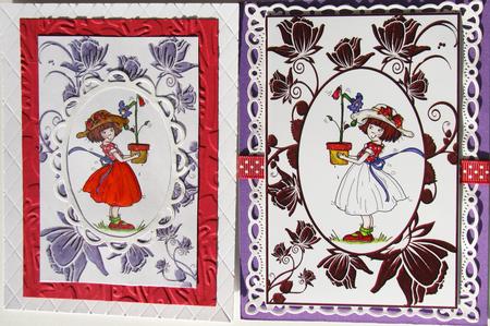 Little Girls Flower Toppers by Nancy Boatwright