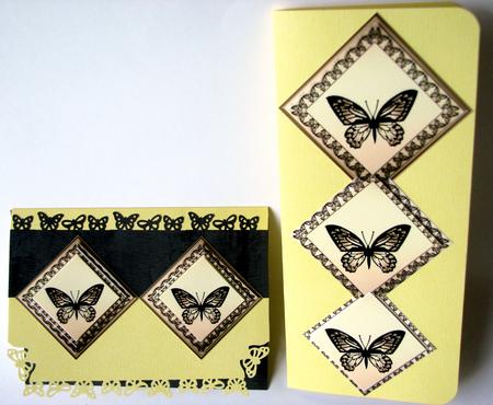Butterfly Pyramage Sheet by Nancy Boatwright