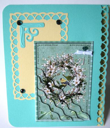 Little Bird Wavy Corner Stacker by Nancy Boatwright