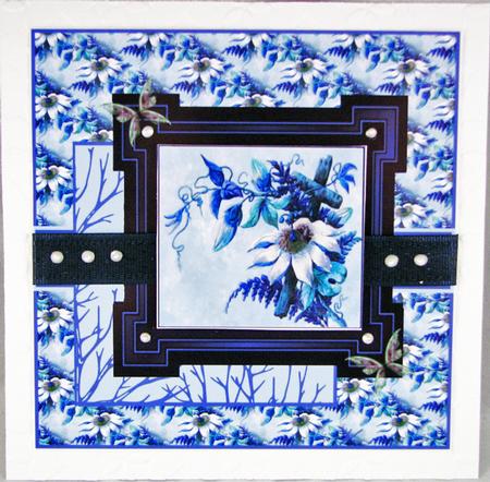Passion Flower in a Frame by Nancy Boatwright