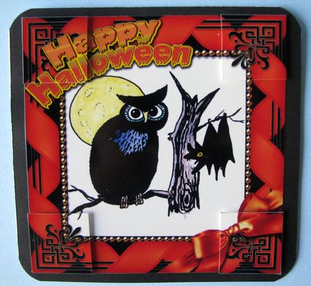 Hoot Halloween 8inch Picture Sheet by Nancy Boatwright