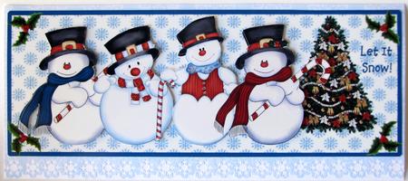 Snowmen Friends by Nancy Boatwright