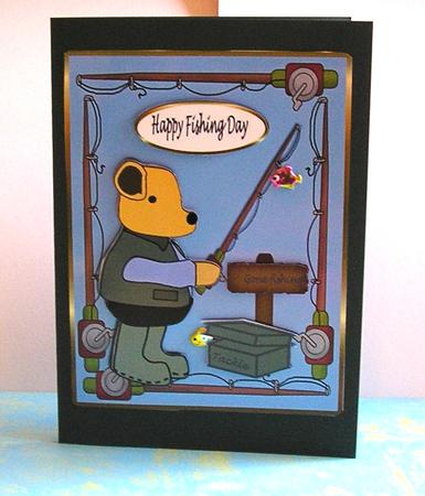 Gone Fishing Bear by Nancy Robinson