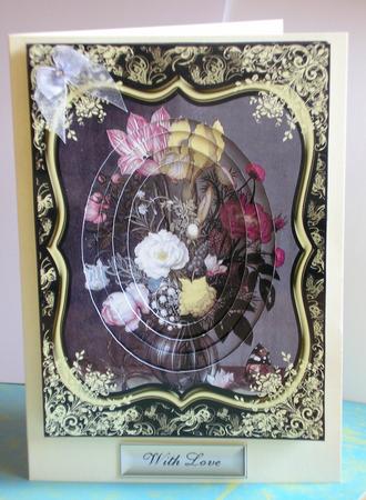 Elegant Florals #3 A4 Invertage Kit by Nancy Robinson