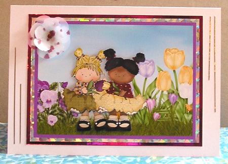 Friends Together in the Garden by Nancy Robinson