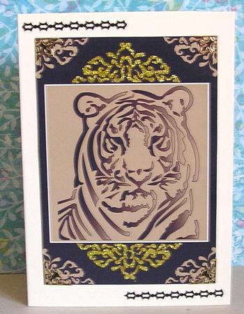 Majesty Black-gold by Nancy Robinson