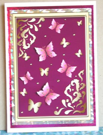 A4 "flying Together" (magenta) by Nancy Robinson