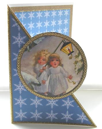 Cute Lantern Children Corner Card by Nancy Robinson