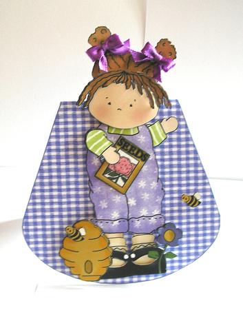 Buzzy Bee Wobble Card by Nancy Robinson