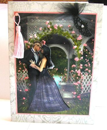 1st Kiss Decoupage by Nancy Robinson