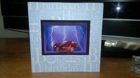 Bugatti Pyramid Quick Card by Natasha Gowing