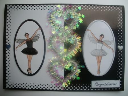 Ballerina Quick Card by Natasha Lowe