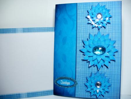 Jade Flower Inside Card Kit by Natasha Lowe