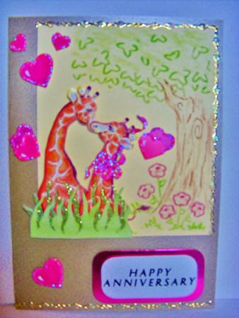 Loving Giraffes by Natasha Lowe