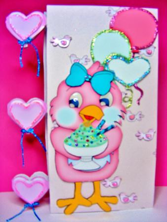 Special Hinges Pretty Bird by Natasha Lowe