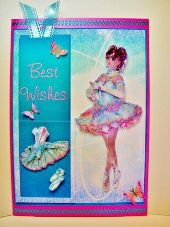 Best Wishes Ballerina Step by Step with Bookmark by Natasha Lowe