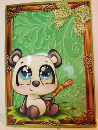Gorgeous Panda by Natasha Lowe