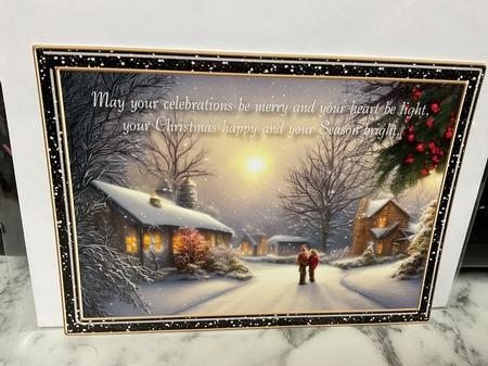 Walk in the snow by Michelle Wesley