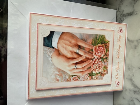 Beautiful Wedding hands A4 by Michelle Wesley