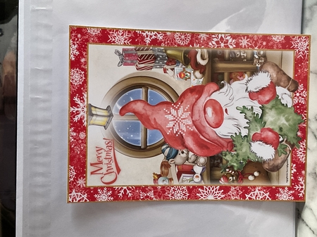 Santa Toy Room Scene by Michelle Wesley