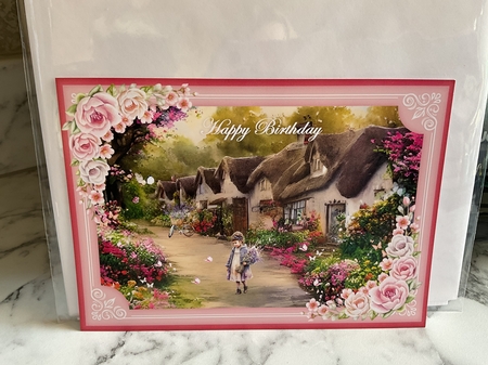 Thatched street by Michelle Wesley