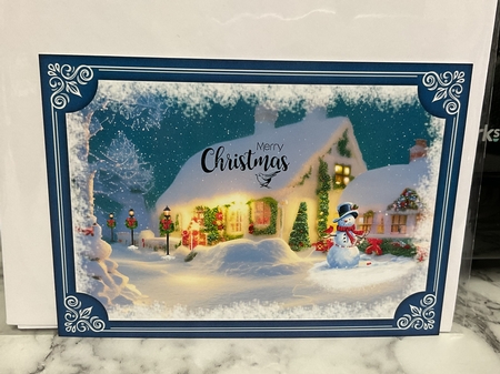 Christmas Cottage No.2 by Michelle Wesley