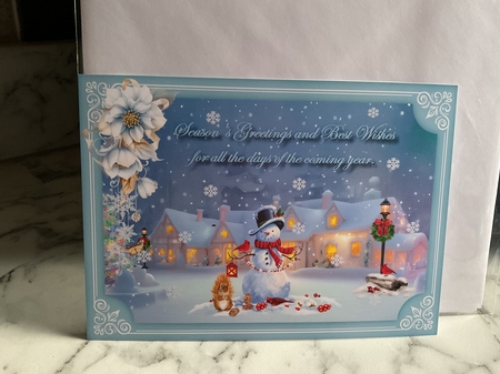 Christmas Cottage No.3 by Michelle Wesley
