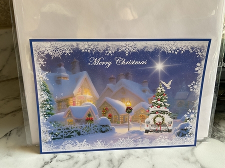 Christmas Cottage No.15 by Michelle Wesley