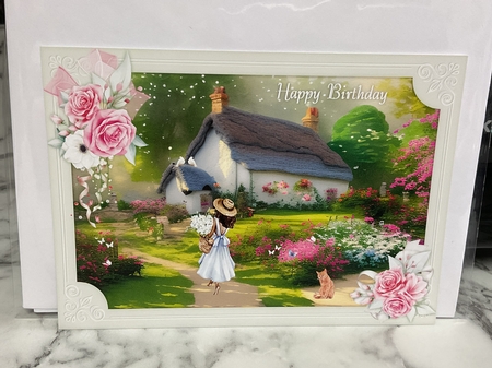 Whimsical Cottage No.3 by Michelle Wesley