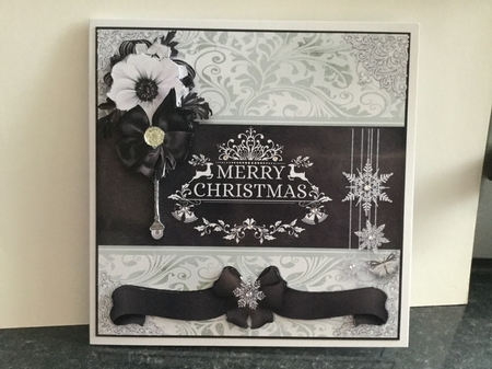A Merry Christmas card Front Kit by Michelle Wesley