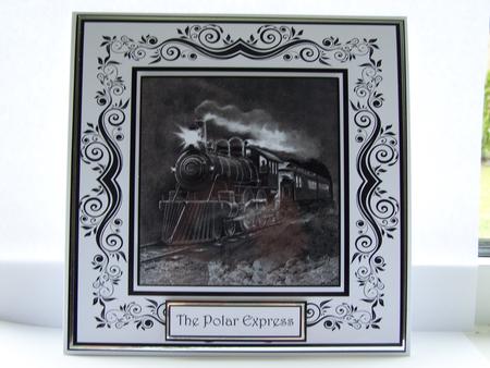 Monochrome the Polar Express by Michelle Wesley