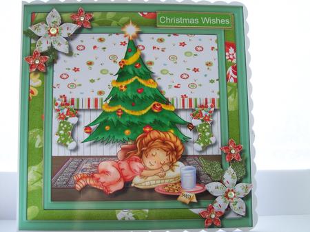 Cute as a Button, Waiting for Santa  by Michelle Wesley