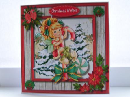 Lovely Candy Cane Fairy by Michelle Wesley