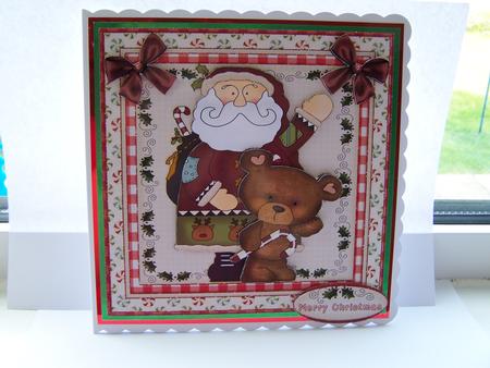Country Christmas Cardtopper Kit 517 by Michelle Wesley