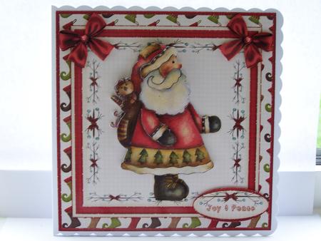 Country Christmas Cardtopper Kit 506 by Michelle Wesley