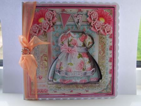 The Little Dress Card Front Kit by Michelle Wesley