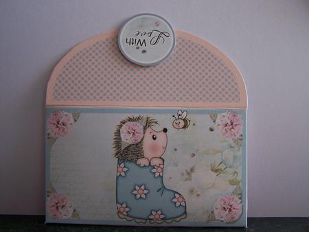 Hedgy with Bee Money Wallet by Michelle Wesley