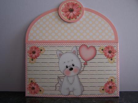 Little Millie with Heart Balloon Money Wallet by Michelle Wesley