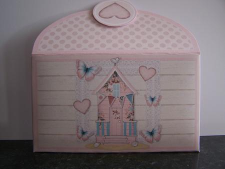 Romantic Beach Hut Money Wallet by Michelle Wesley