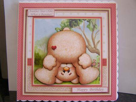 Another Year Older What a Bummer! 8x8 Decoupage Mini Kit by Michelle Wesley