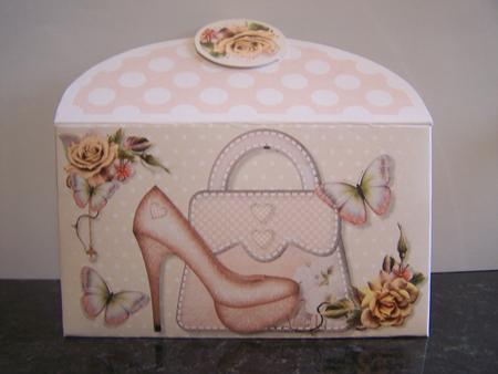 Pink Shoes & Handbag Money Wallet by Michelle Wesley