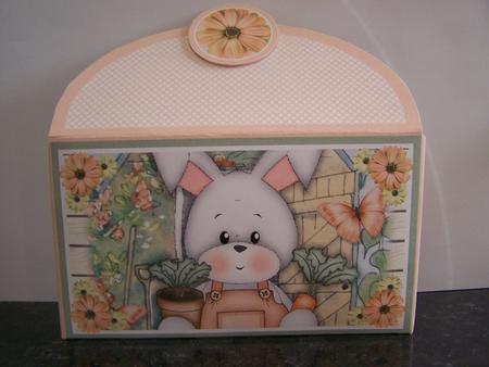 Bunny with Carrots Money Wallet by Michelle Wesley