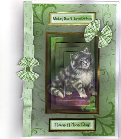 Cute Kitten Pyramids by Kay Bowley
