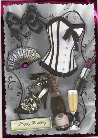 Gorgeous Ladies Black/white Accessories by Kay Bowley