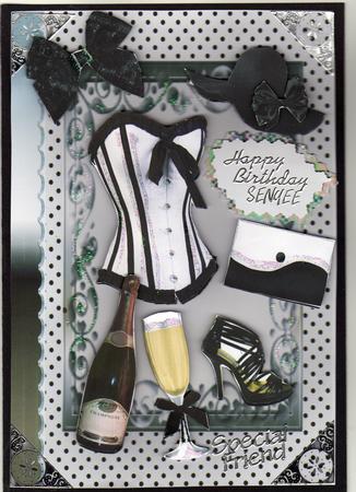 Black Polka Dots & Bows by Kay Bowley